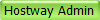 Hostway Admin